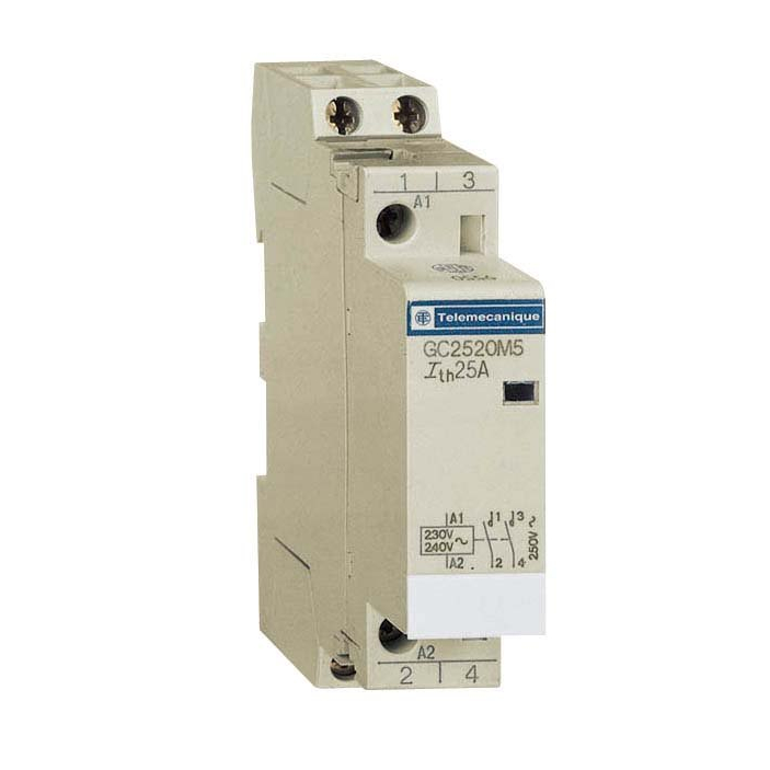 Контактор модульный 2п (НО+НЗ) 16А цепь управления 110В 50Гц SchE GC1611F5