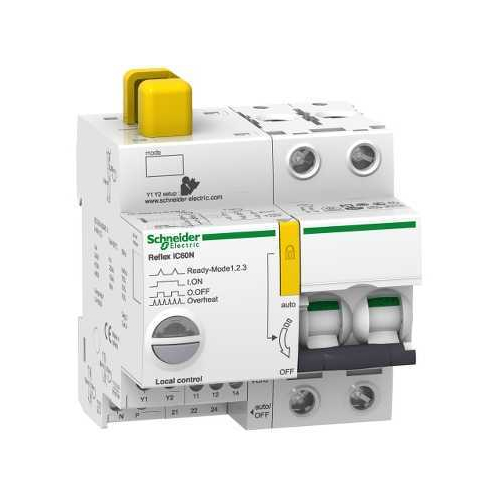 Выключатель автоматический модульный 2п B 40А Acti9 iC60N REFLEX Ti24 SchE A9C61240
