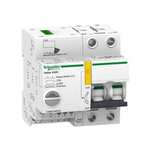 Выключатель автоматический модульный 2п B 40А Acti9 iC60N REFLEX Ti24 SchE A9C61240