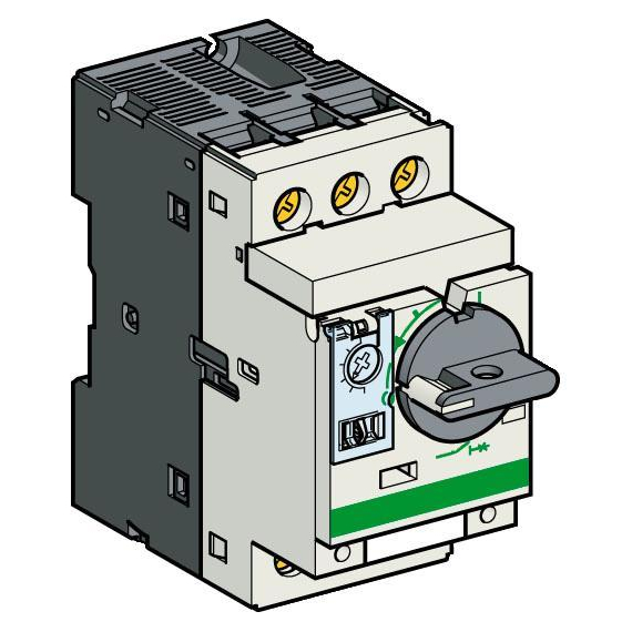 Выключатель автоматический 1.6-2.5А комбинир. расцеп. SchE GV2P07AE11TQ
