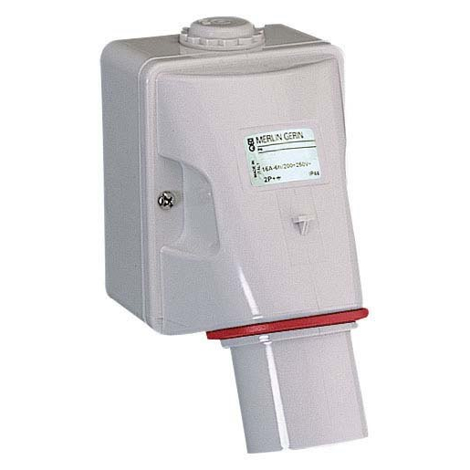 Вилка настенная PLUG WALL MOUNT 16А 3P-E SchE 83508