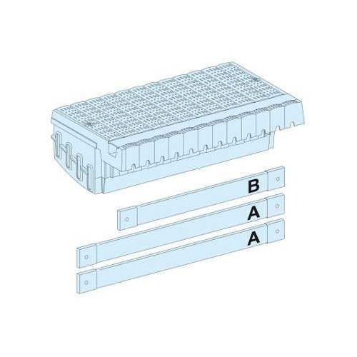 Блок распределительный 3п POLYPACT ст/вт. с комплектом гибкого соед. SchE 04405