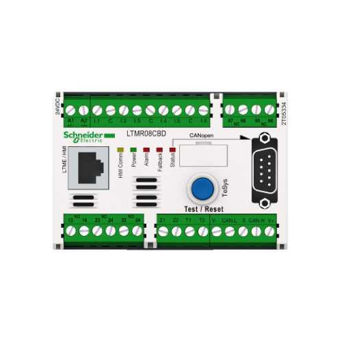 Реле TESYS T CANOPEN 0. 4-8А 24В DC SchE LTMR08CBD