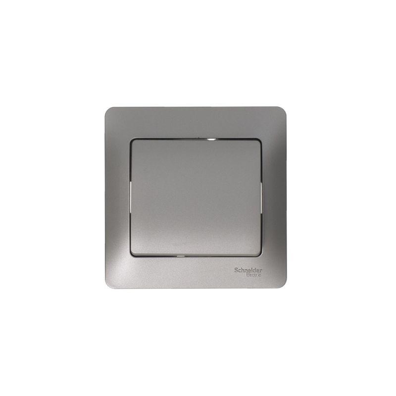 Механизм переключателя 1-кл. СП Glossa 10А IP20 (сх. 6) 10AX платина SchE GSL001261