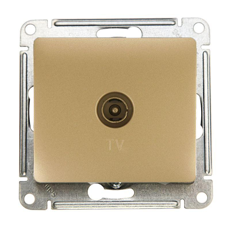 Механизм коннектора TV антенны Glossa перламутр SchE GSL000693