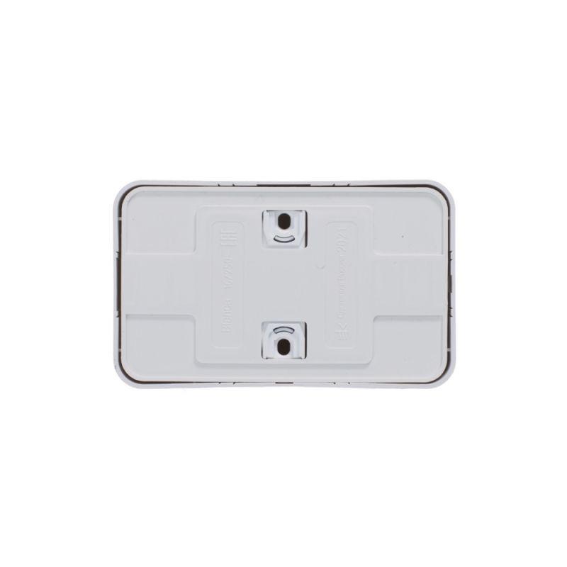 Розетка 2-м ОП Blanca 16А IP20 250В с заземл. защ. шторки с изолир. пластиной бел. SchE BLNRA011211