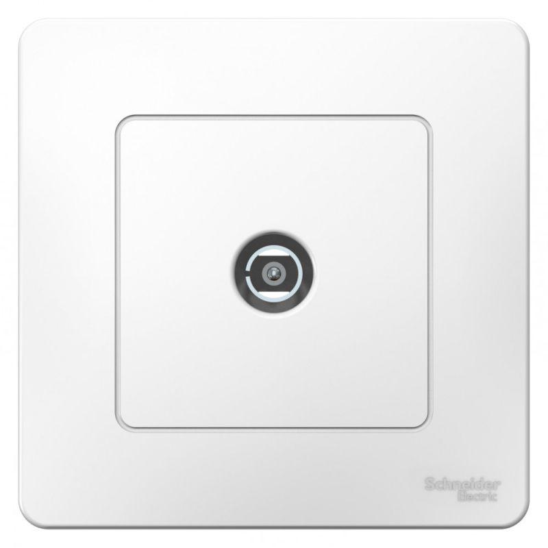 Коннектор TV СП BLANCA бел. SchE BLNTS000011