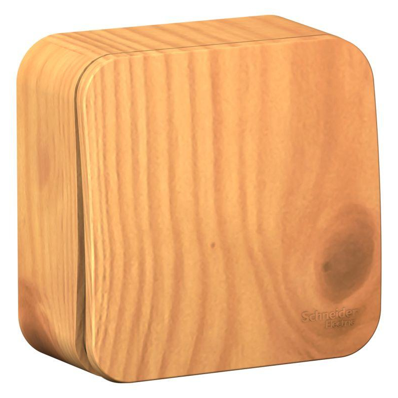 Переключатель 1-кл. ОП Blanca 10А IP20 (сх. 6) 250В с изолир. пластиной ясень SchE BLNVA106015