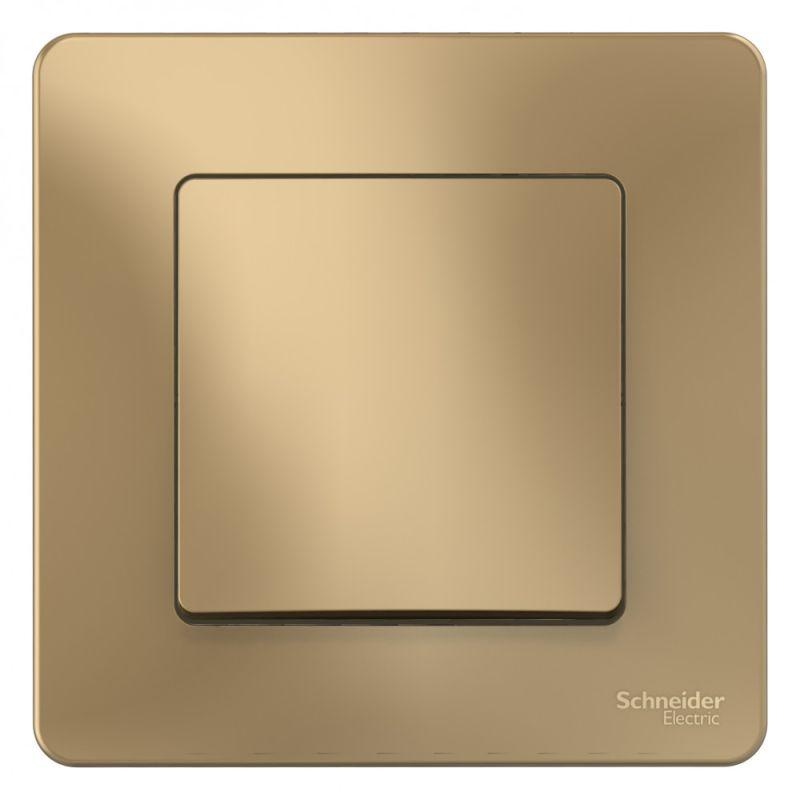 Выключатель 1-кл. СП Blanca 10А IP20 (сх. 1) 250В титан SchE BLNVS010104