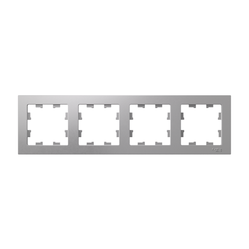 Рамка 4-м AtlasDesign универс. алюм. SchE ATN000304