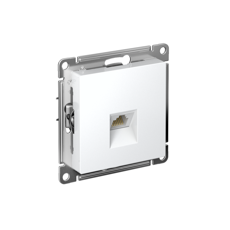 Механизм розетки компьютерной AtlasDesign RJ45 бел. SchE ATN000183