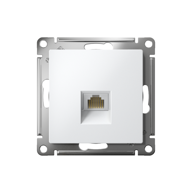 Механизм розетки компьютерной AtlasDesign RJ45 бел. SchE ATN000183