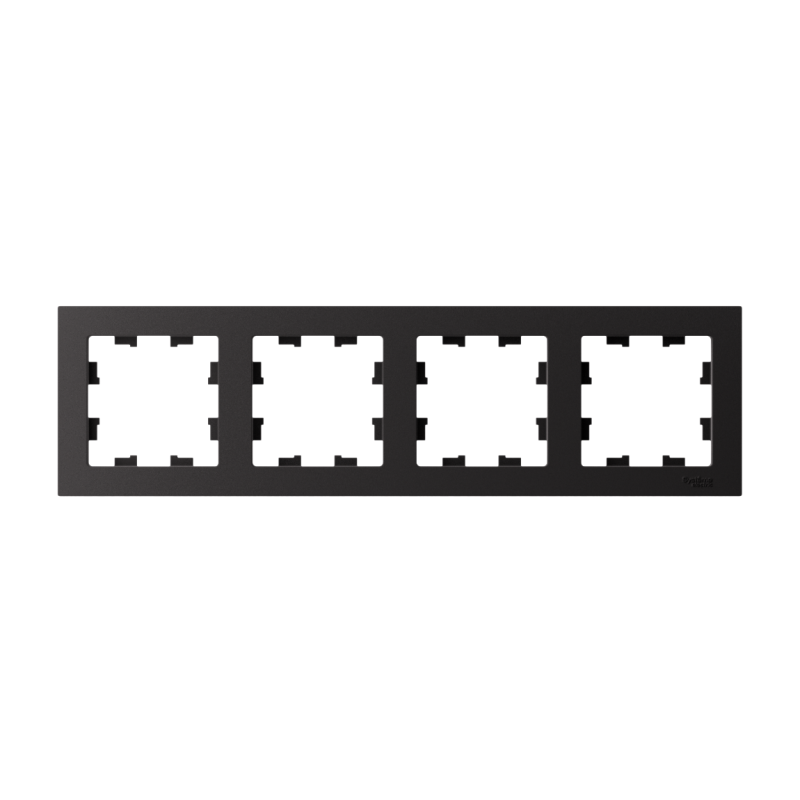 Рамка 4-м AtlasDesign универс. карбон SchE ATN001004