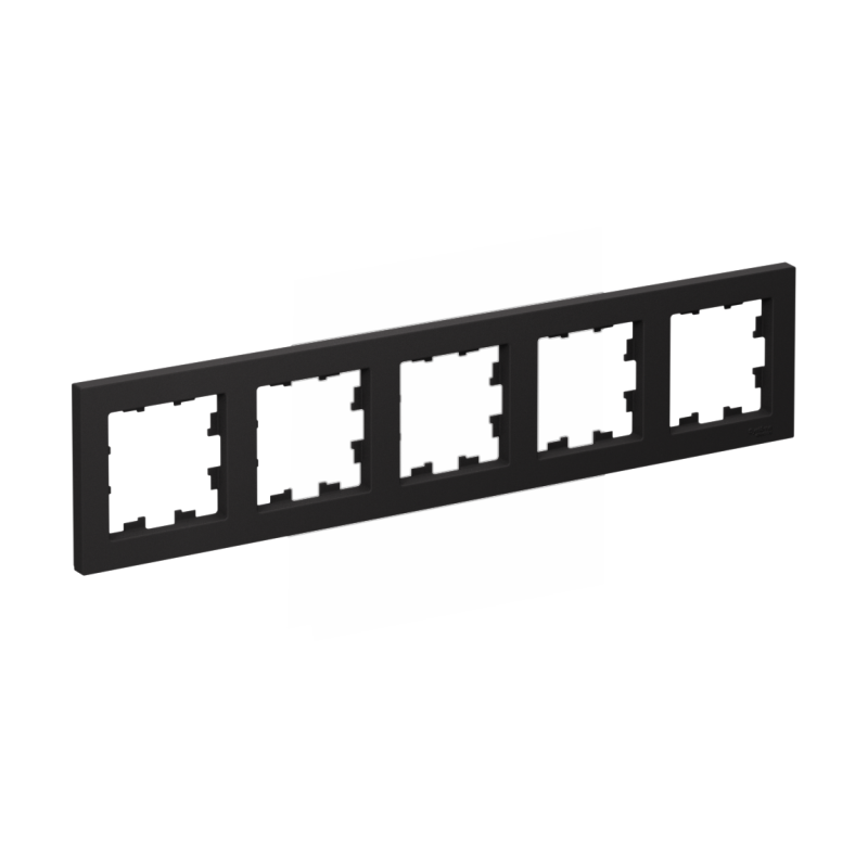 Рамка 5-м AtlasDesign универс. карбон SchE ATN001005