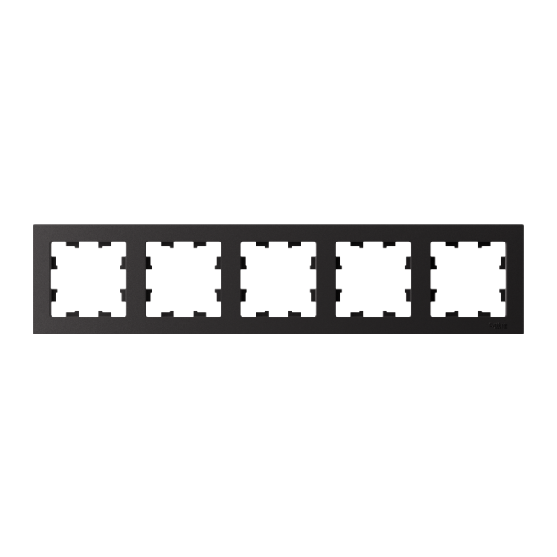 Рамка 5-м AtlasDesign универс. карбон SchE ATN001005