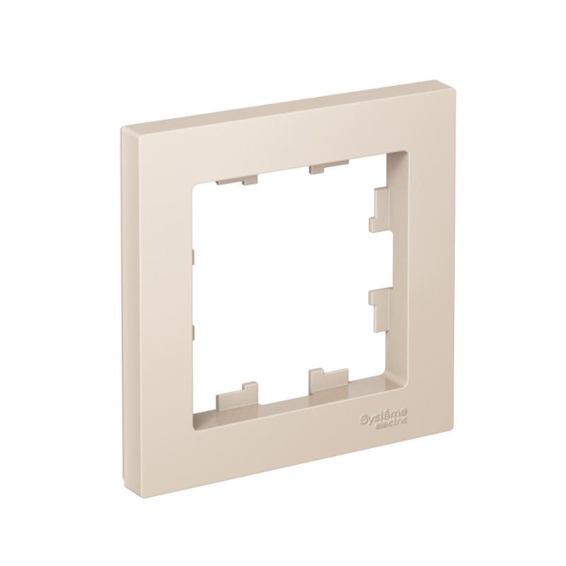 Рамка 1-м AtlasDesign беж. SchE ATN000201