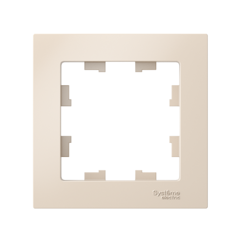 Рамка 1-м AtlasDesign беж. SchE ATN000201