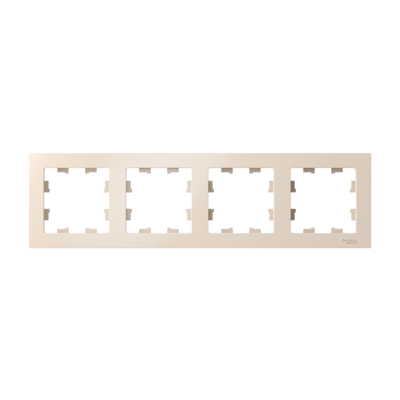 Рамка 4-м AtlasDesign универс. беж. SchE ATN000204