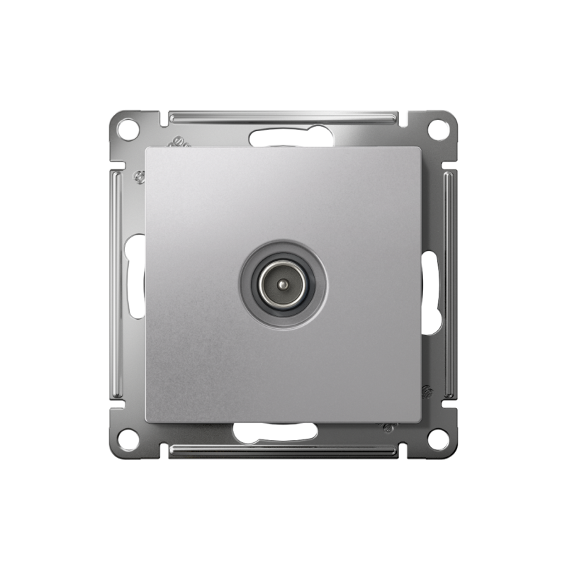 Механизм розетки TV оконечной AtlasDesign 1DB алюм. SchE ATN000391