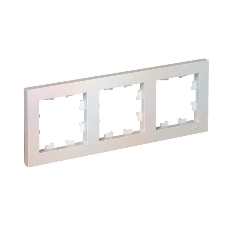 Рамка 3-м AtlasDesign универс. жемчуж. SchE ATN000403