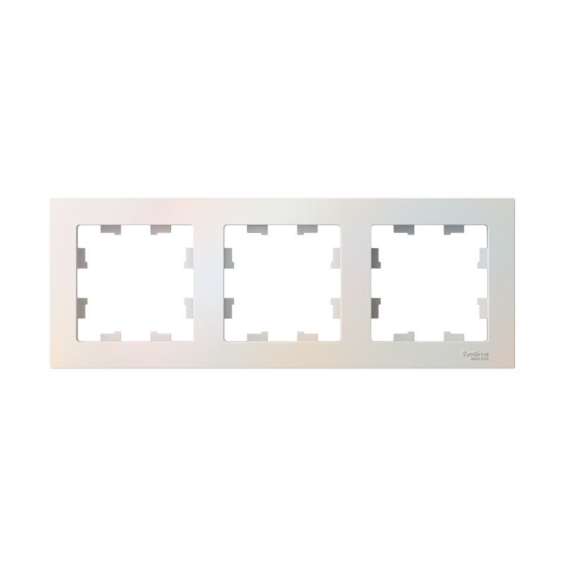 Рамка 3-м AtlasDesign универс. жемчуж. SchE ATN000403