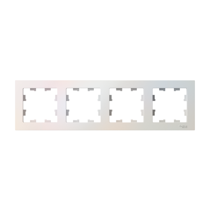 Рамка 4-м AtlasDesign универс. жемчуж. SchE ATN000404