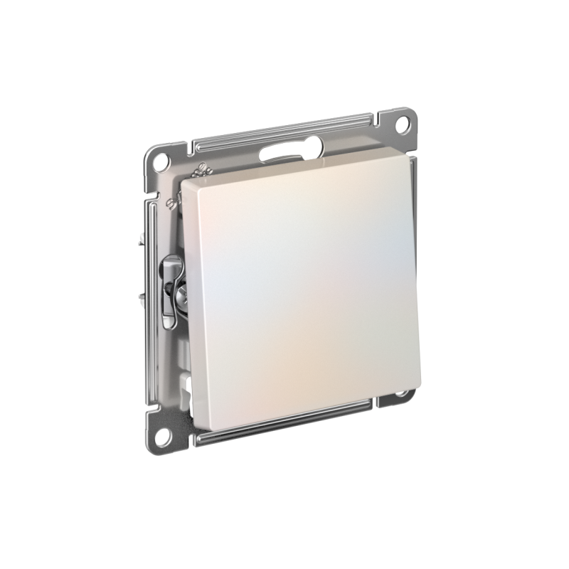 Механизм выключателя 1-кл. СП AtlasDesign 10А IP20 (сх. 1) 10AX жемчуж. SchE ATN000411