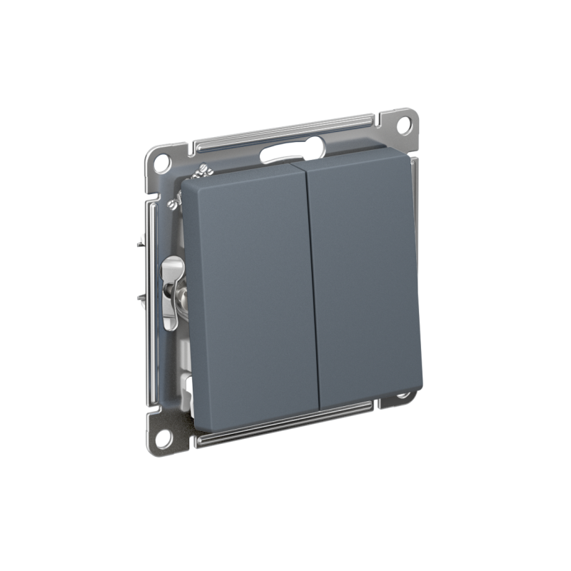 Механизм выключателя 2-кл. СП AtlasDesign 10А IP20 (сх. 5) 10AX грифель SchE ATN000751