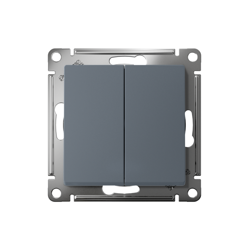 Механизм выключателя 2-кл. СП AtlasDesign 10А IP20 (сх. 5) 10AX грифель SchE ATN000751