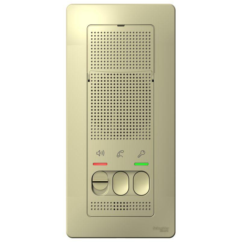 Устройство переговорное (Домофон) BLANCA настен. монтаж 4.5В беж. SchE BLNDA000017