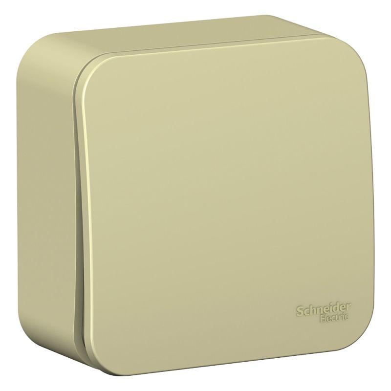 Переключатель 1-кл. ОП Blanca 10А IP20 (сх. 6) 250В с изолирующей пластиной бежевый SchE BLNVA106017