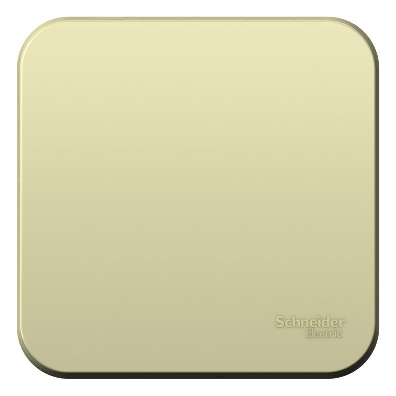 Переключатель 1-кл. ОП Blanca 10А IP20 (сх. 6) 250В с изолирующей пластиной бежевый SchE BLNVA106017