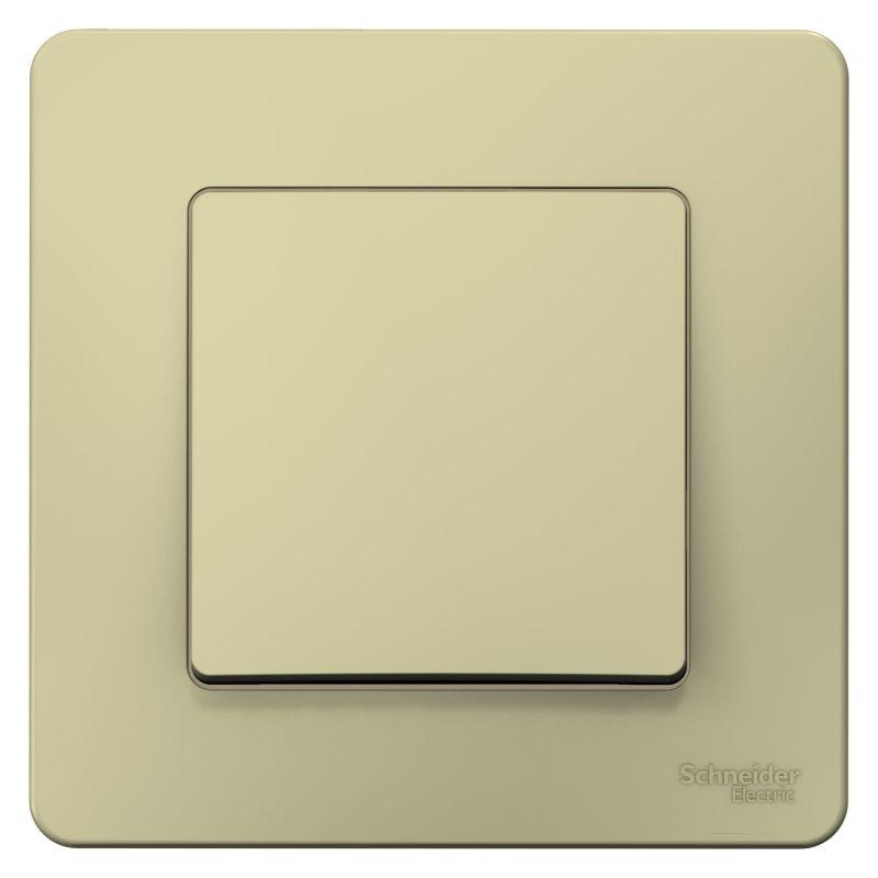 Выключатель 1-кл. СП Blanca 10А IP20 (сх. 1) 250В беж. SchE BLNVS010107