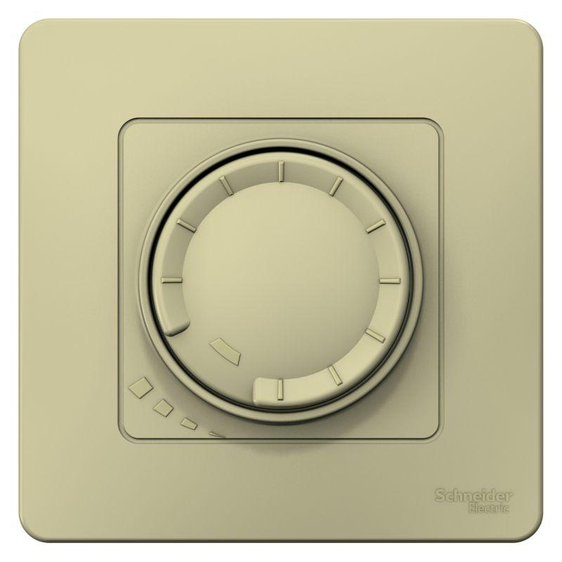 Светорегулятор (диммер) СП BLANCA поворотно-нажимной универсальный 400Вт беж. SchE BLNSS040017