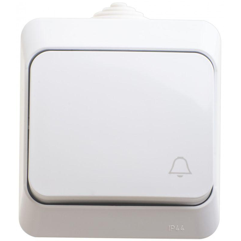 Выключатель 1-кл. ОП Этюд 10А IP44 10AX бел. SchE BA10-041B