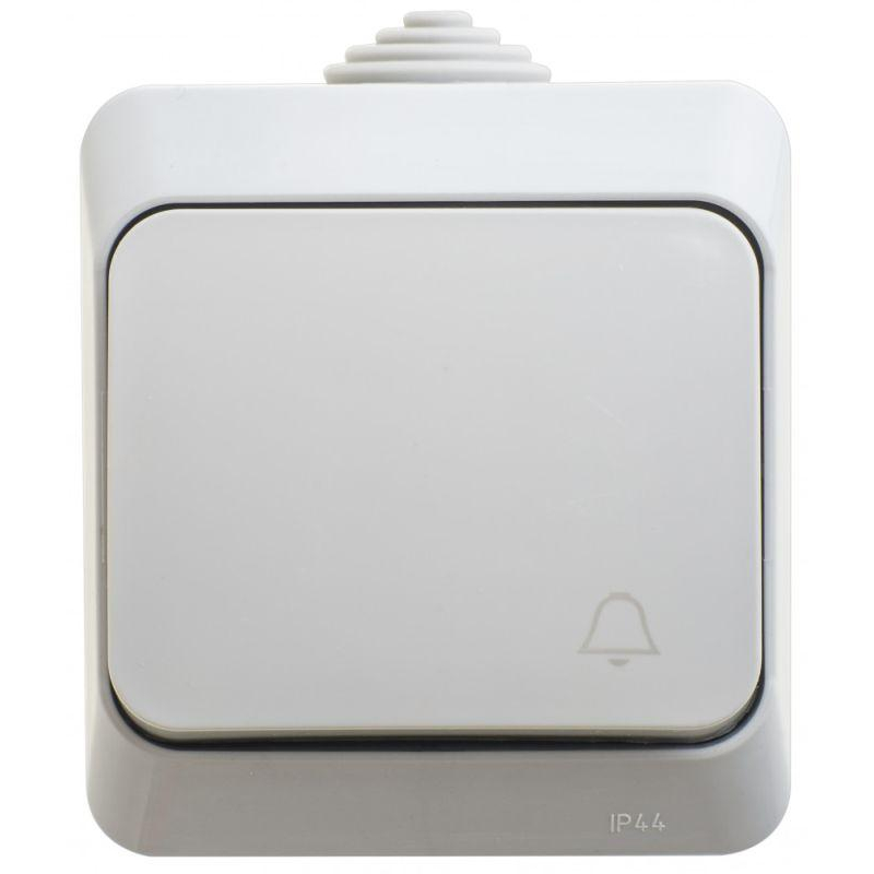 Выключатель 1-кл. ОП Этюд 10А IP44 10AX сер. SchE BA10-041C