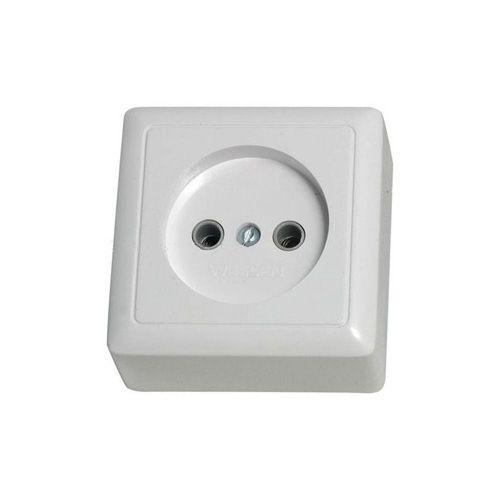 Розетка 1-м ОП Хит 10А IP20 250В без заземл. без защ. шторок бел. SchE RA10-131-B