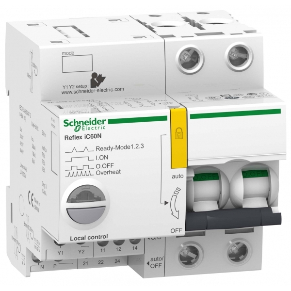 АВТ. ВЫКЛ. REFLEX iC60N 2П 63A C