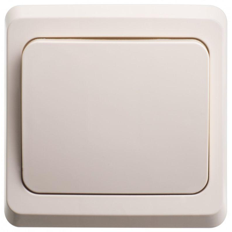 Переключатель 1-кл. СП Этюд 10А IP20 крем. SchE BC10-004K
