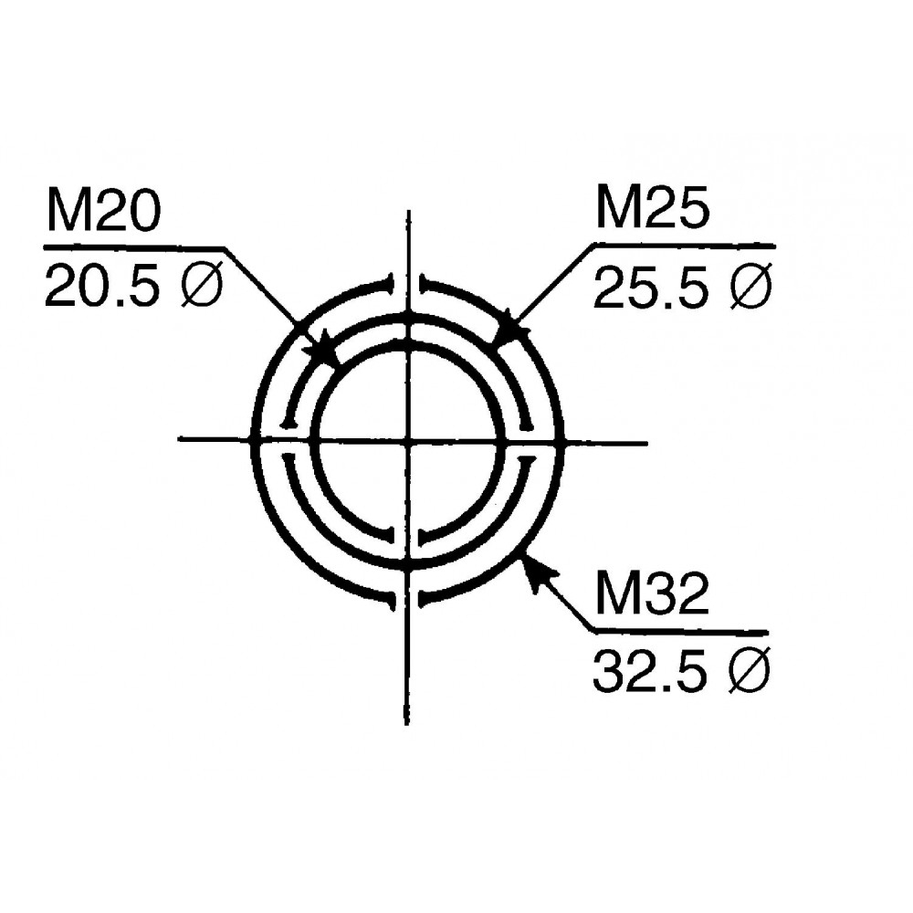 КОРОБКА SDB IP55 НИЗКАЯ КРЫШ 155X105X61