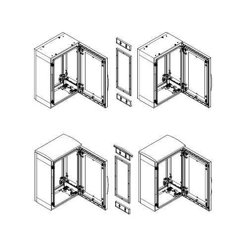 КОМПЛ. ДЛЯ ГОРИЗ.СОЕД. ШКАФОВ PLA10x3