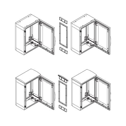 ДЕКОР. РАМКИ ГОРИЗ.СОЕД. ШКАФОВ4 PLA(Z)