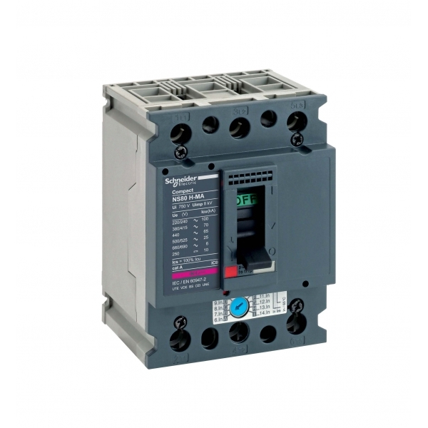 АВТ.ВЫКЛ. COMPACT NS80H MA80 3П3T