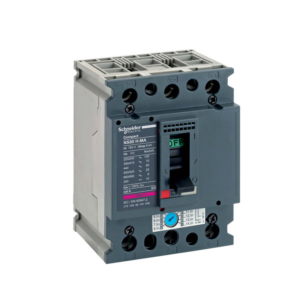 АВТ.ВЫКЛ. COMPACT NS80H MA80 3П3T
