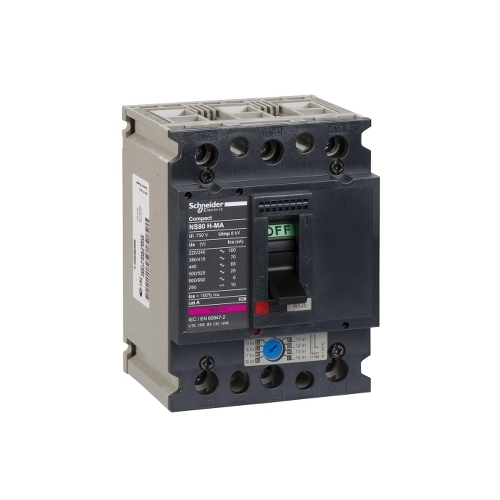 АВТ.ВЫКЛ. COMPACT NS80H MA25 3П3T