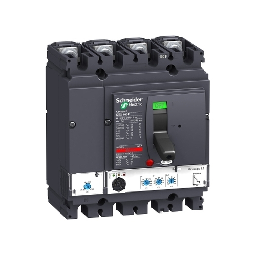 4П4Т АВТОМАТИЧЕСКИЙ ВЫКЛЮЧАТЕЛЬ MICROLOGIC 2.2 40A NSX100F