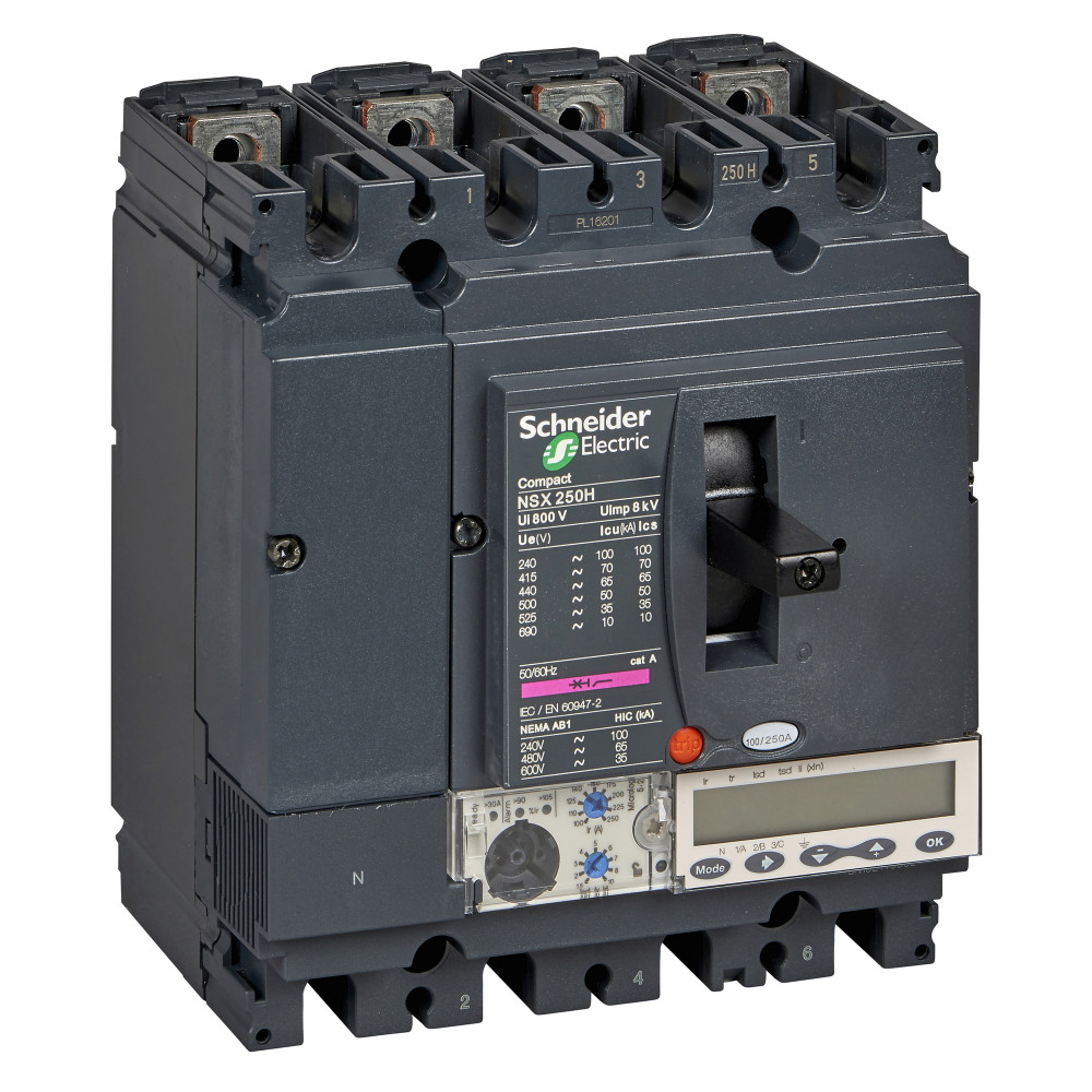 4П4Т АВТ. ВЫКЛ. MICROLOGIC 5.2A 250A NSX250H
