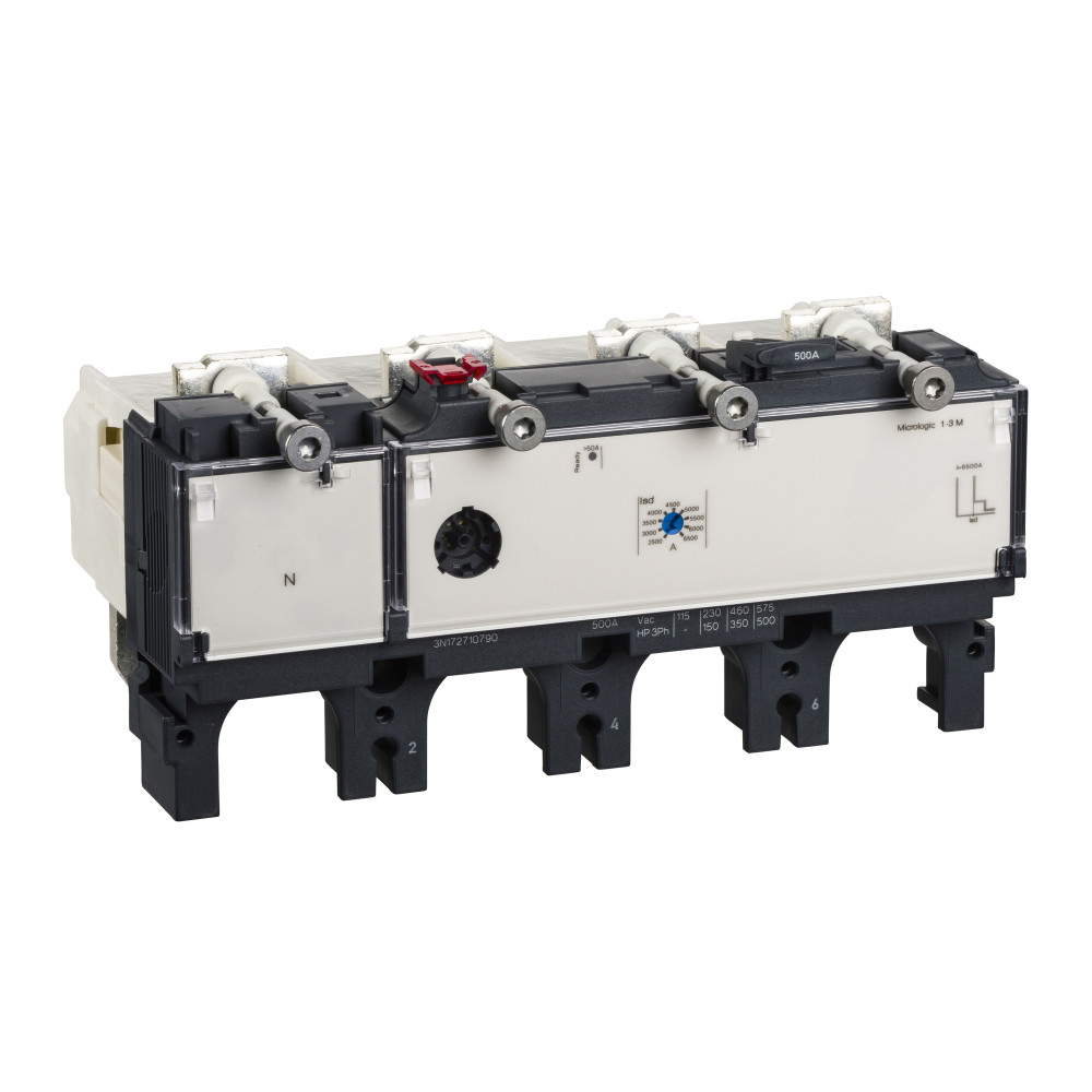 4П3Т MICROLOGIC 1.3M 500A РАСЦЕПИТЕЛЬ ДЛЯ NSX630