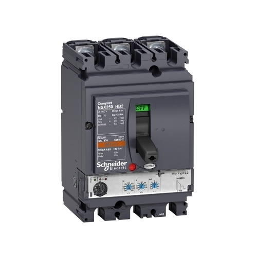 3П АВТОМ.ВЫКЛ. MIC2.2M 50A NSX100HB2 (100кА при 690B) 3П АВТОМ.ВЫКЛ. MIC2.2M 50A NSX100HB2 (100кА при 690B)