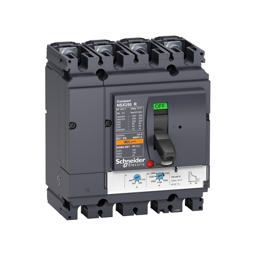4П АВТОМ.ВЫКЛ. TM200D NSX250R(200кА при 415В, 45кА при 690B)
